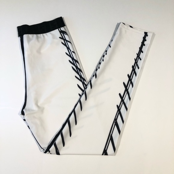 Fendi Roma Joshua Vides Tech Fabric Leggings XL - Picture 10 of 11
